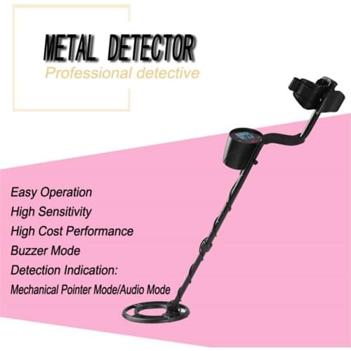 High Sensitivity Metal Detector LCD Display Metal Locator Underground Metal Detector Ground Nugget Detector Gold Digger