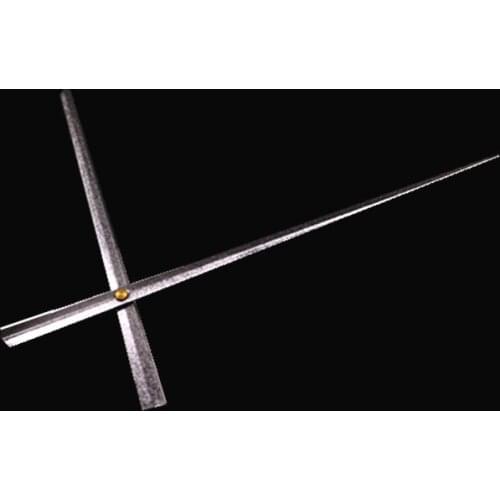 100sets High-quality 314mm Long Hand Quartz Clock Large wall clock Hour Minute Hands Metal pointers DIY Kit Accessories