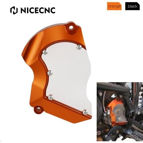 NICECNC Motorcycle Aluminum Sprocket Cover Guard for KTM 1290 Super Duke / R GT Adventure R/S/T 2015-2020 Front Sprocket Cover