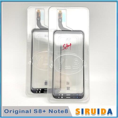 5pcs Original OEM Touch Screen Digitizer Glass Panel For Samsung Galaxy S8Plus G955F Note8 LCD Screen Replacement Repair