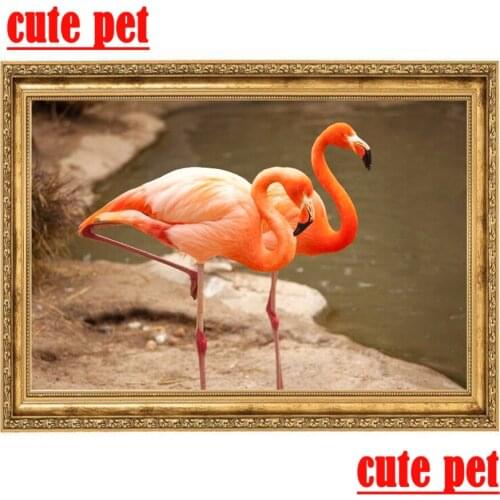 Wallpaper 5D Painting Flamingo DIY cross stitches full drill diamond painting Mosaic Gift Embroidery Diamonds Home Decoration