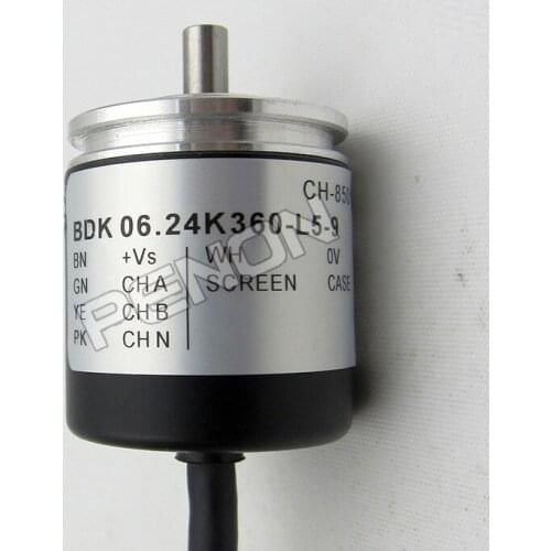 BDK 06.24k1024-L5-9 rotary encoder L5-9-5-50-60-20-10-180
