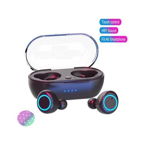 D10 TWS Wireless Headphones Bluetooth Earphone Waterproof Gaming Headset For Phone With Charging Box Stereo Earbuds