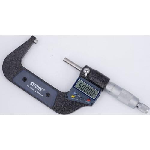Digital Micrometer 0.001mm Electronic Outside Micrometers 50-75 mm Stainless Steel Micrometer Caliper Meter With Reference Rod