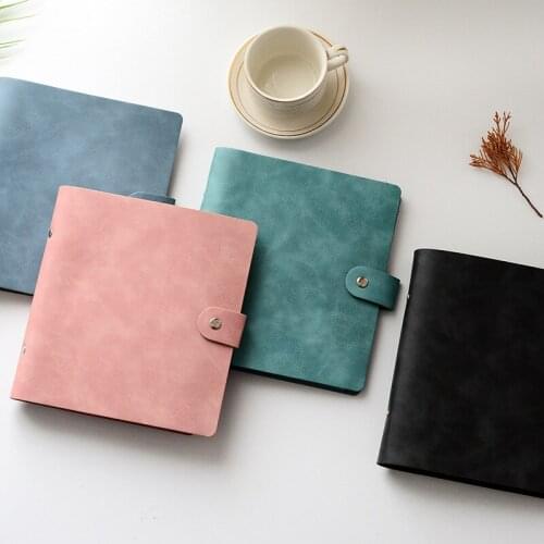 PU Leather 100 Pockets 3 Inch Photo Album Loose Leaf For Polaroid & Fujifilm Instax Mini 11 9 8 7s Photo Paper Film/Name Card