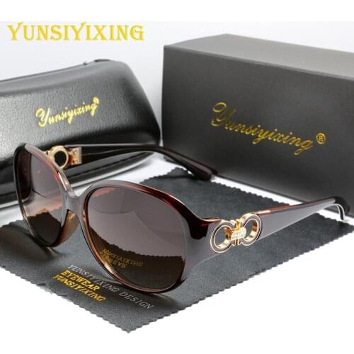 YUNSIYIXING Classic Polarized Sunglasses Women Luxury Glasses 2020 Driving UV400 Glasses Polarized Woman Eyewear Accessorie6122
