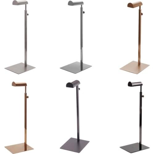 Metal Handbag Rack Display Fashion Single Hook Hanging Bags Holder Adjustable Wig Silk Scarves Purse Handbag Display Stand Rack