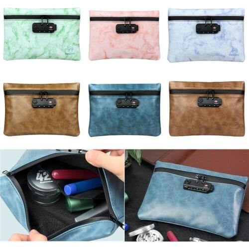 NoEnName-Null Activated Carbon Waterproof Deodorant Bag Multifunction Password Lock Makeup Storage Bags For Travel Organizer Bag