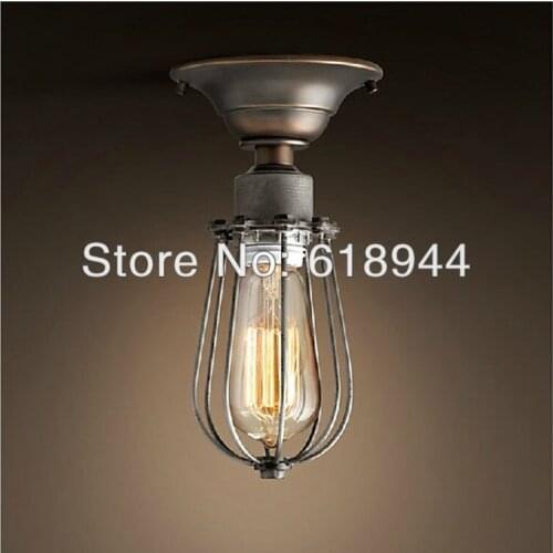 NEW DESIGN American Style Vintage Ceiling Light, Ceiling Mount Light Fixture Indoor Lighting E27 Lamp Base Ceiling Lamps