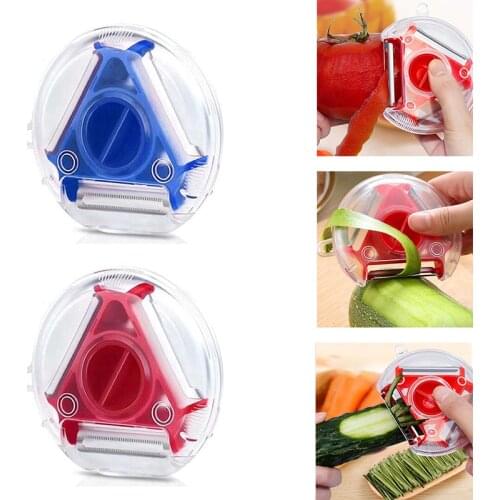 Peeler 3 In 1 Multi Stainless Gadget Potato Cucumber Peeler Shredder Slicer Vegetable Fruit Chopper GraterCutter Kitchen Tool