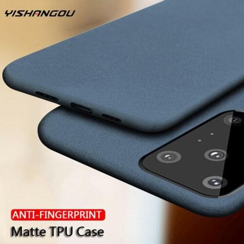 Ultra Thin Frosted Case For Samsung S20 Ultra Plus A71 A51 A91 A81 A41 A70S A20S A10S A10 S10 Note 10 Lite A50 S21 A21S A31