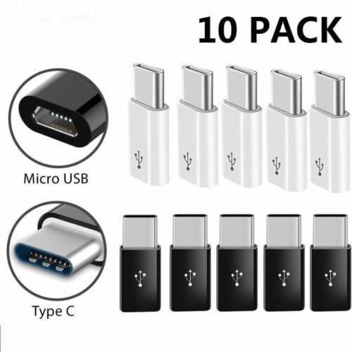 USB-C Type C Male To Micro USB Female Adapter Converter USB 3.1 10x Bulk 10pcs/lot