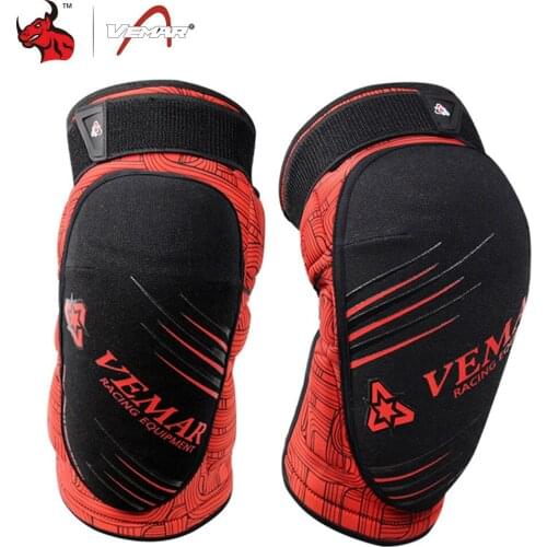 VEMAR Motorcycle Knee Protection Motocross Protector Pads Knee Protector Motorcycle Downhill Bicycle Ski Knee Pads