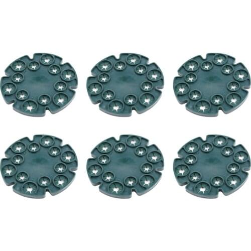 Garden Plant Support Clips Landscape Engineering Balcony Rack Frame Outdoor PE 6pcs Vine Protection Stand Holder Climbing