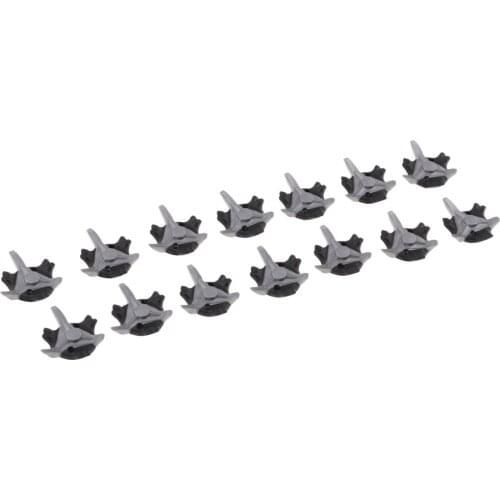 14 Pieces Replacement Golf Shoe Spikes Cleat Metal Screw Thread Studs Gray Golf Shoe Cleats Golf Spikes Pins Set Accessories