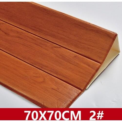 3D Brick Wall Stickers DIY Self Decor Foam Waterproof Wall Covering Wallpaper For TV Background Kids Living Room