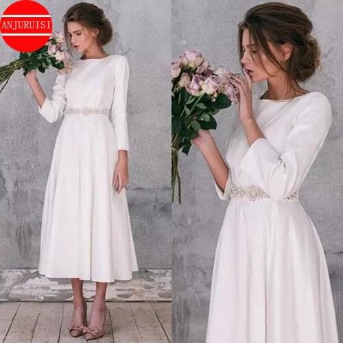 Женские платья ниже колена ANJURUISI China At AliExpress