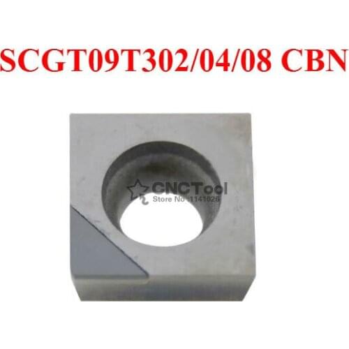 Free shipping 2PCS SCGT09T302/ SCGT09T304 /SCGT09T308 CBN Diamond inserts ,Carbide Milling Inserts, Milling Cutter