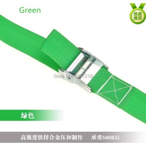 Free Shipping High quality 1pcs 5cm*5M 500KG Polypropylene transport ratchet tie down cargo lashing cargo belt ratchet strap