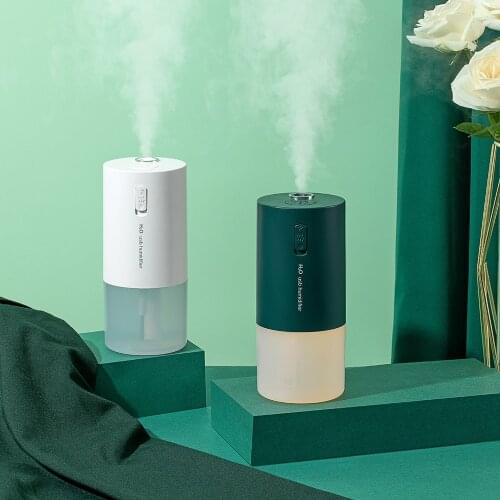 300ml Wireless Air Humidifier Aroma Diffuser 1200mAh Battery Portable Rechargeable Umidificador Essential Oil Humidificador Home