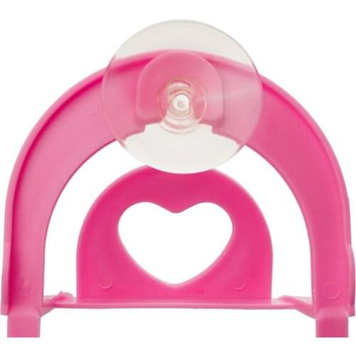 Household Sponge Holder Suction Cup Sink Holder Wall-Mounted Type Plastic Suction Cup with Hook Storage Rack