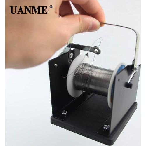 Solder Wire Stand Holder Support Adjustable Solder Reel Dispenser Tin Management Spool Feeder Electric Welding Tool Accessories
