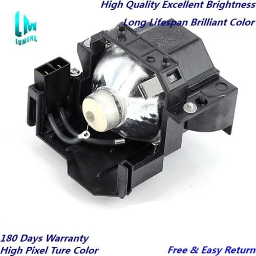 For EB-S62 EB-S62C EMP-S62C EMP-S63 EMP-76C EB-W6 EB-X6 EB-X62 EH-TW420 projector bulb lamp for ELP41