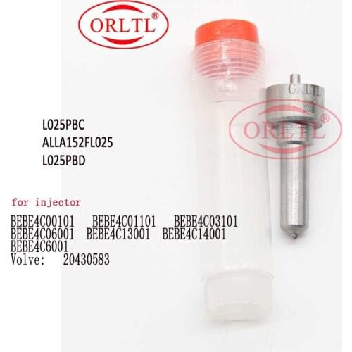 ORLTL Fuel Injector Nozzle L025PBC ALLA152FL025 L025PBD for BEBE4C14001 BEBE4C6001 20430583 BEBE4C06001 BEBE4C13001 BEBE4C1