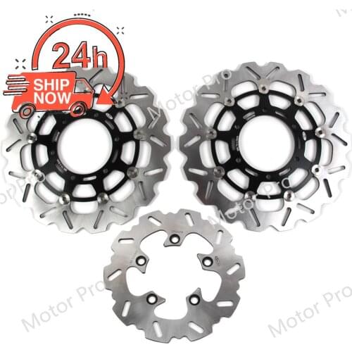 GSXR600 2008 - 2014 For Suzuki GSXR 600 750 1000 Front Rear Brake Disc Disk Rotor Kits GSX R GSX-R 2009 2010 2011 2012 2013