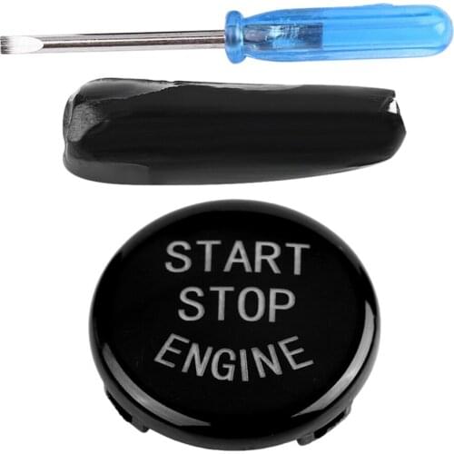 Start Stop Engine Button Switch Cover For BMW X1 E84 X3 E83 X5 E70