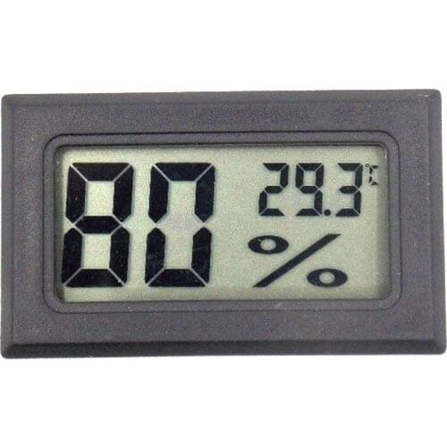 Hot FY-11 Mini Digital LCD Environment DIY Thermometer Hygrometer Embedded Temperature and Humidity Meter in Room