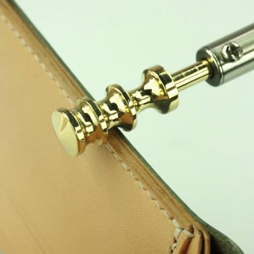 Leather Pure Brass Solder Soldering Iron Tip To Burn The Edge Decorate Handmade Pyrography Tools Leather Craft Press Edge