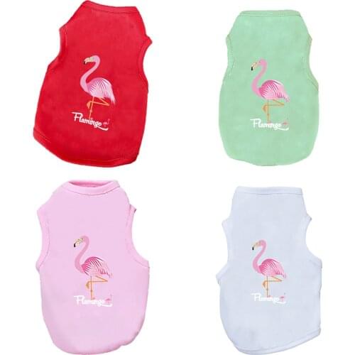 New Dog Clothes For Small Dogs Cute Printed Summer Pets T-Shirt Puppy Clothes Pet Cat Vest Cotton T Shirt Pug Apparel Costumes