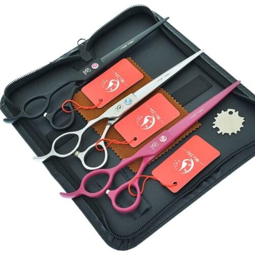 Salon Left-Handed Hairdressers Scissors Japanese Steel 5.5" 6.0" 7" Professional Left Hand Hair Cutting Thinning Shears A0185A