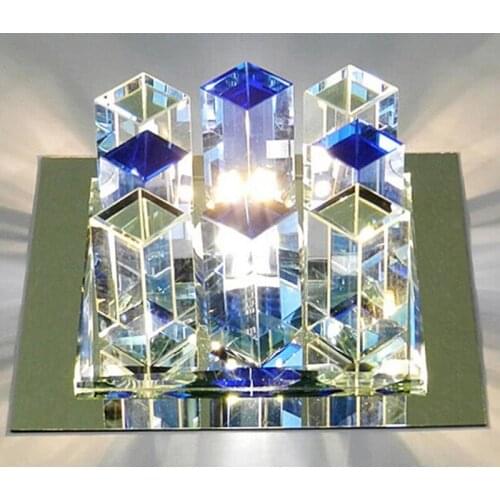Ceiling Lamp Aisle Veranda Lighting Down Crystal Mordern Surface Mounted LED Ceiling Lights