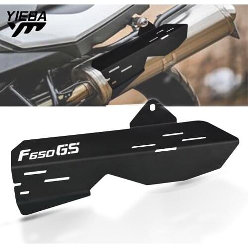 Motorcucle Exhaust Muffler Pipe Heat Shield Guard Cover anti-scalding protection For BMW F650GS F 600GS 2008-2012 2011 2010 2009