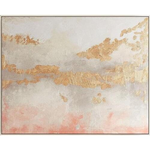 Big Size Decorative Wall Art handmade Canvas Oil Painting Modern Abstract pink Paintings Wall Picture For Living Room Home Decor