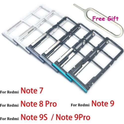 Sim Card slot tray Holder repair part For Xiaomi Redmi Note 8 Pro