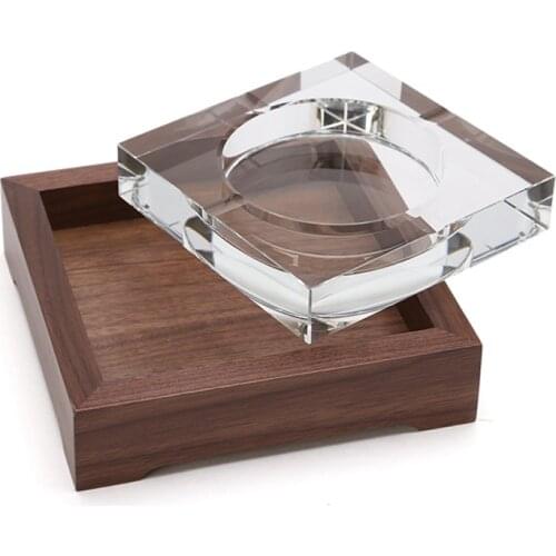 Europe style Hot Sale wood smoke ashtray tobacco cigarette ash holder