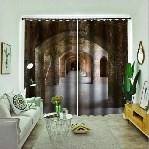 Custom Beautiful Photo Fashion Customized 3D Curtains house curtains Decoration curtains