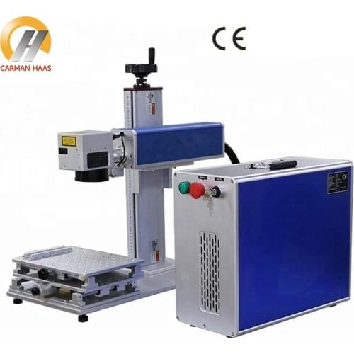 CE Standard Metal Fiber Laser Marking Machine 20W 30W