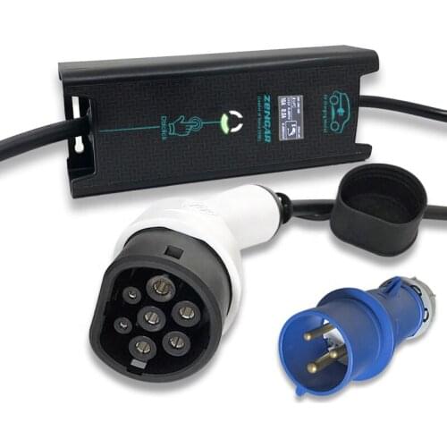 6A- 32A Adjustable Zencar EVSE Model 2 charger with CE