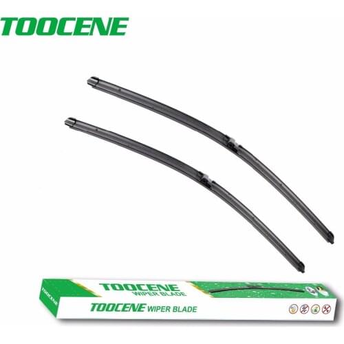 Toocene windscreen wiper blades for Mercedes-Benz C180/C300 2008-2017 pair 24"+24" Rubber WindShield wiper car accessories
