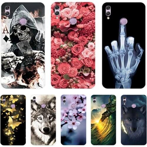Case For Huawei Honor 8X 6A 9 Lite Case Cover Silicone Funda for Huawei Honor 10 Lite Case Back Cover TPU Capa Coque Shell etui