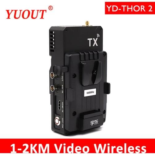 YUOUT 1080P HD HDMI SDI wireless transmission 1000m+ Line of sight 1000m to 2000m(max)& non-line of sight 200m