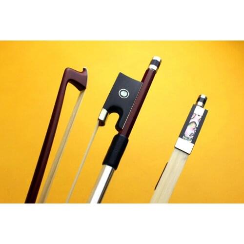 1 pc New Professional Violin Bow ebony frog 4/4 size, Violin Parts