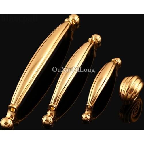 10PCS European Kitchen Door Furniture Handles Hardware Cupboard Wardrobe Drawer Wine Cabinet Pulls Handles & Knobs