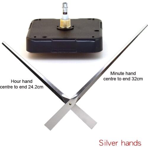 12888SMO High Torque "I" Shaft Movement Sweep 6mm Screw axis With Silver Hands Clock Accessory Quartz Movement DIY Clock Kits