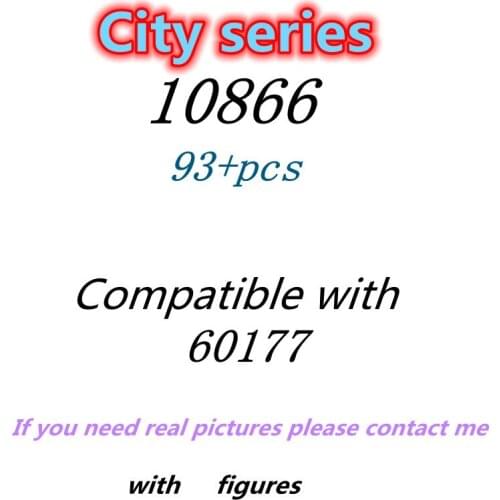 93pcs 10866 Building Block Toy City Series 60177 Assembled Building Block Childrens Toy Gifts