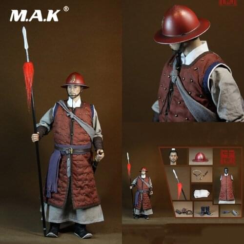 For Collection ZOY004 1/6 Scale Full Set Ancient Soldiers Wanli Korean War Ming Army Action Figure Model for Fans Holiday Gifts